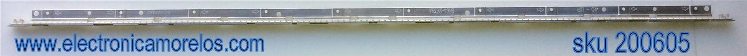 KIT DE LED PARA TV / SAMSUNG LTJ400HF01-J BW17 / JVG4-400SMB-R1[10,11,09] / 2011SVS40-FHD-5K6K-LEFT / 2011SVS40-FHD-5K6K-RIGHT / MODELO UN40D6000SFXZA 